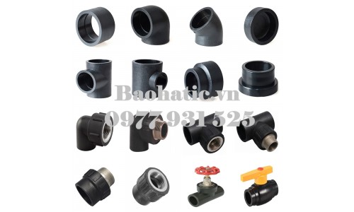 Phụ Kiện HDPE (Hàn Đối Đầu – Hàn Nối Trong – Nối Nhanh Vặn Ren)